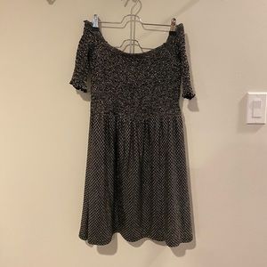 Topshop smocked party dress